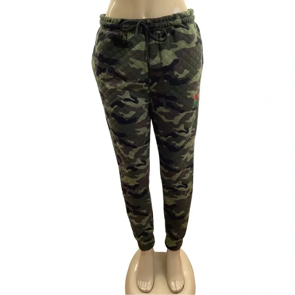 Public Record Size Large Camouflage Standard Fit Joggers. New Without Tags